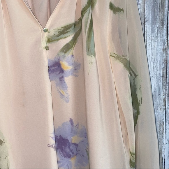 Entro Fresh Start Peach Pink Blouse - Picture 4 of 8